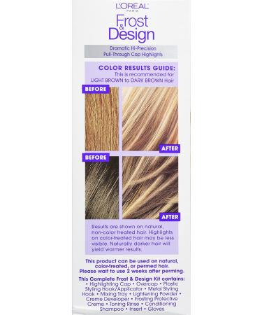 L'Oreal Paris Frost and Design Caramel Hair Highlighting Kit - 1 Count - Buy Online on SooperMarket.com