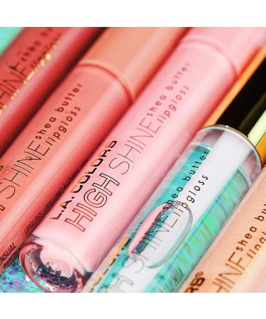 L.A. Colors High Shine Shea Butter Lip Gloss Dollface - 0.14 Ounce (Pack of 1) - Buy Online on SooperMarket.com