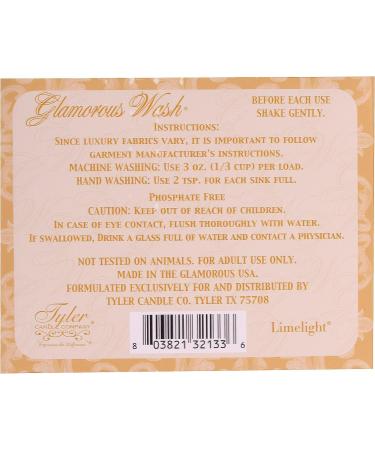 Buy Tyler Candle Company Limelight Glamorous Wash 32oz - Premium Fine Laundry Detergent for Elegant Laundry Care - International Shipping Available - Buy Online on SooperMarket.com
