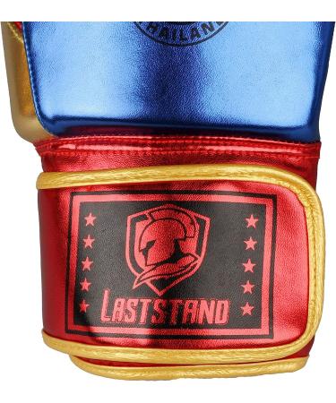 ASTSTAND Blue Boxing Muay Thai Kickboxing Gloves - 8oz Professional Punch Bag Gloves - Buy Online on SooperMarket.com