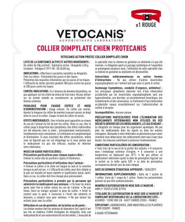 Vetocanis Red Dog Control Collar - 7 Years | Effective Training Solution - Buy Online on SooperMarket.com