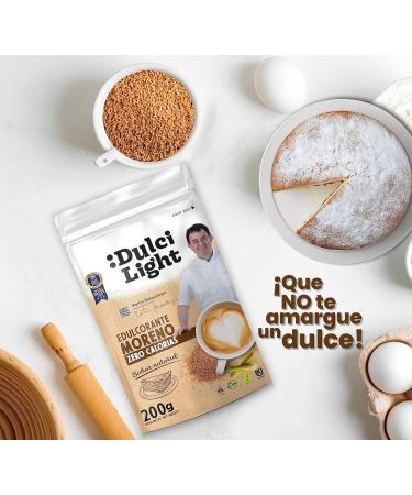 Dulci Light Cane Honey Sweetener - Natural Calorie-Free Sugar Substitute 2x200g for Drinks & Food - Buy Online on SooperMarket.com