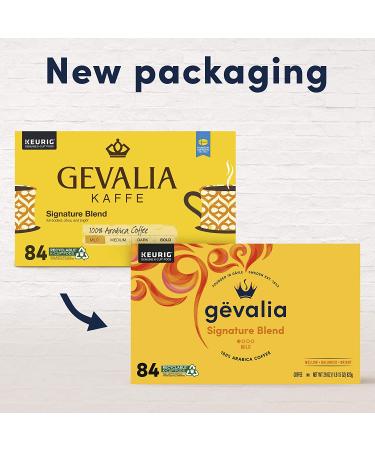 Gevalia Signature Blend Mild Light Roast K-Cup Coffee Pods - 84 ct Box - Buy Online on SooperMarket.com