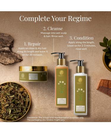 Buy Forest Essentials Hair Cleanser with Japapatti & Brahmi - Natural Herbal Shampoo 50ml | International Shipping Available - Buy Online on SooperMarket.com