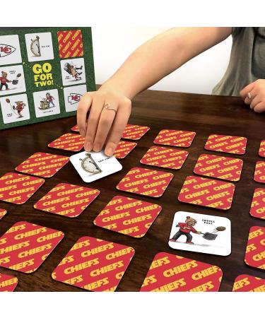 Buy YouTheFan Memory Match Game - Los Angeles Chargers vs Kansas City Chiefs | Official M Team Colors | International Shipping Available - Buy Online on SooperMarket.com