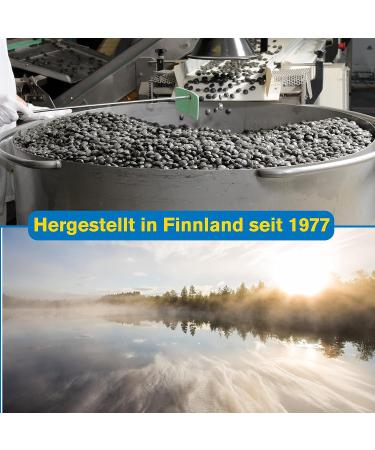 Fazer Tyrkisk Peber Original 2.2 KG Tub - Salty Liquorice Hard Candy - Scandinavian Sweets - Buy Online on SooperMarket.com