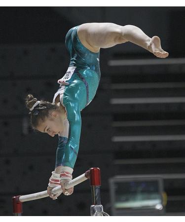 Reisport Women's Gymnastic Grips Uneven Double Buckle Bar Grips  No Slip Fit  XX-Small  X-Small  Small  Medium  Large  X-Large  Women and Girls Gymnastics Training  Long Lasting  Leather  Safe Grip - Buy Online on SooperMarket.com