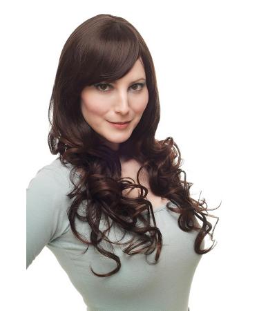 Buy Women's Long Wavy Brown Mahogany Wig | H3101-2T33 | Curly Style International Shipping - Buy Online on SooperMarket.com
