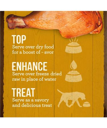 Merrick Grain Free Chicken Bone Broth Meal Topper for Adult Dogs - Superfoods & Cinnamon - 7oz (Pack of 3) - Buy Online on SooperMarket.com
