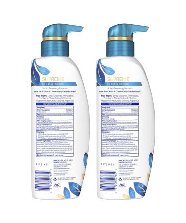 Head & Shoulders Detox and Hydrate Shampoo Twin Pack - 11.8 Fl Oz | International Shipping Available - Buy Online on SooperMarket.com