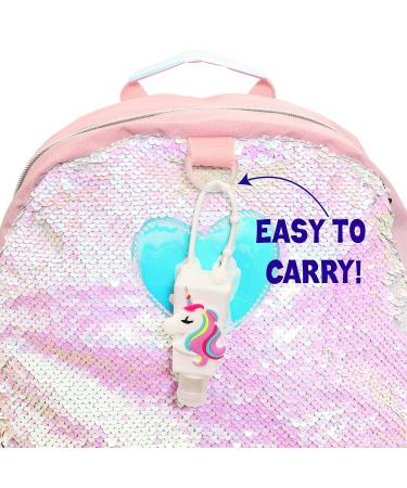 RALME Kids Hand Sanitizer Pack of 3 for Girls with Cupcake & Unicorn Holders - Includes Bottles | Fun and Convenient Hygiene Solution - Buy Online on SooperMarket.com