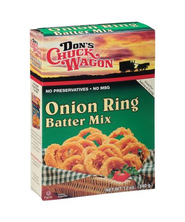 Don's Chuck Wagon Onion Ring Mix 12 Ounce (Pack of 12) Onion Ring Mix 12 Ounce (Pack of 12)