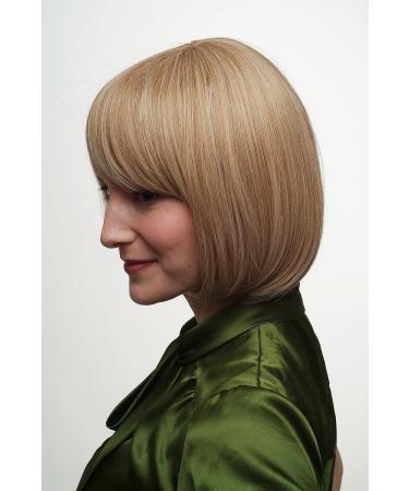 WIG ME UP SA041-27/613: Curved Tip Straight Bob Wig in Dark/Light Blonde Streaks - Perfect for Any Occasion - Buy Online on SooperMarket.com