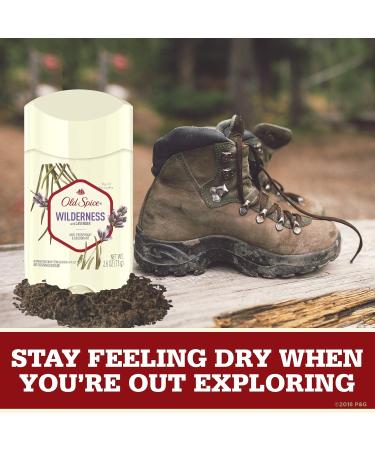 Old Spice Antiperspirant Deodorant for Men Wilderness With Lavender Inspired By Nature Invisible Solid 2.6 Ounce (Pack of 12) - Buy Online on SooperMarket.com