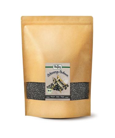 Biojoy ORGANIC Black Beans (2.5 kg) dried and whole without additives 2.5 kg (1 pack)