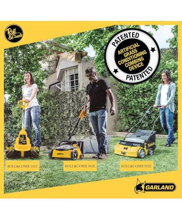 Garland Roll&Comb 302E -110v Electric Power Broom/Sweeper for Artificial Grass - Buy Online on SooperMarket.com