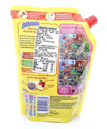 Banania Chocolate Powder 400g - Authentic French Blend (1 Pack) - Buy Online on SooperMarket.com