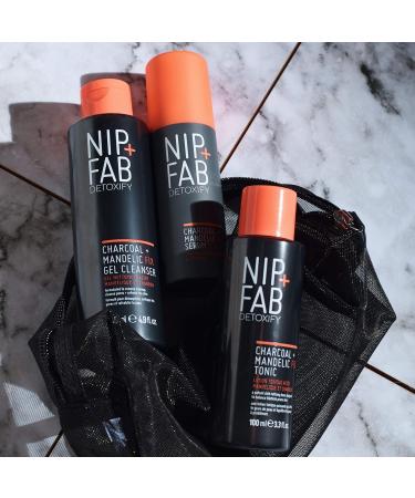 Nip+Fab Charcoal & Mandelic Acid Fix Serum | Hydrating Face Serum with Activated Charcoal & Cocoa Butter 1.7oz - International Shipping Available - Buy Online on SooperMarket.com