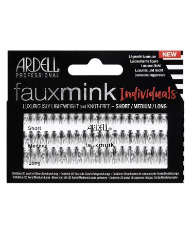 Ardell Faux Mink Individuals (Combo Pack) BLACK