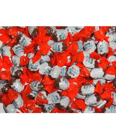 Delicious Party Bucket with Ferrero Kinder Chocolate Bons - 1.1 kg | Individually Packed Treats for Celebrations - Buy Online on SooperMarket.com