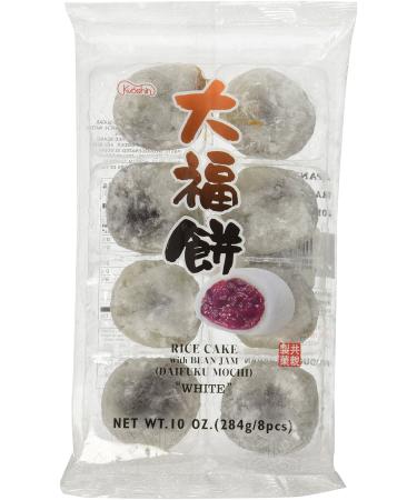 Japanese White Rice Cake Daifuku Mochi 8 Pcs
