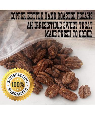 Gourmet Cinnamon Roasted Pecans 24 oz (1.50 lb) Bag: Addictive Snack/Treat to Satisfy Your Sweet Tooth | Artisan Hand-Roasted Nuts Fresh to Order by PopN Nuts (24 Ounce) 1.5 Pound (Pack of 1) - Buy Online on SooperMarket.com