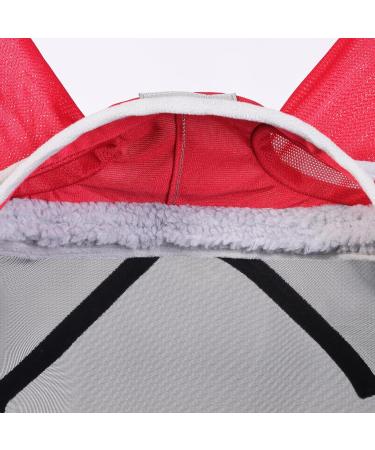 Harrison Howard CareMaster Pro Luminous Fine Mesh UV-Proof Fly Mask - Ruby (Small Pony) - Buy Online on SooperMarket.com