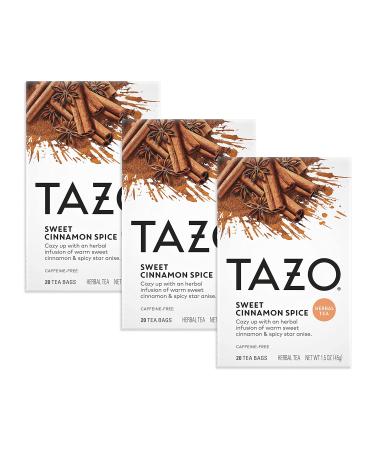 Tazo Tea Herbal Sweet Cinnamon Spice Tea (3x20 bag) by TAZO