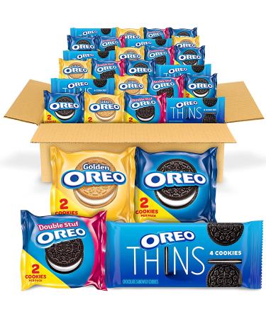 OREO Cookies Variety Pack - Original, Golden, Double Stuf & Thins - 56 Snack Packs - Buy Online on SooperMarket.com