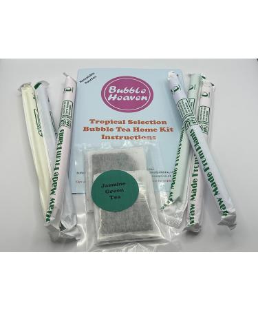 Bubble Heaven Fruity Tropical Boba Bubble Tea Kit - Make 6-9 Extra Large Drinks at Home | 1 Pack - Buy Online on SooperMarket.com