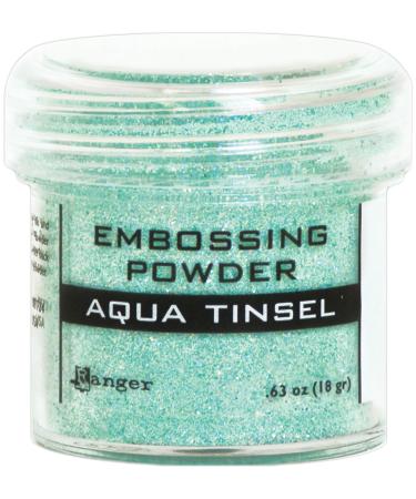 Ranger Aqua Tinsel Embossing Powder