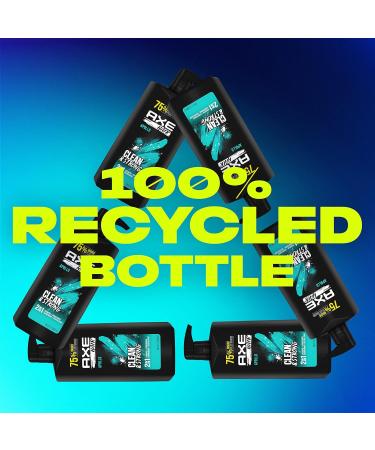 AXE 2-in-1 Shampoo & Conditioner Apollo - Clean & Strong Hair Sage & Cedarwood 100% Recycled Bottle 28 oz | International Shipping - Buy Online on SooperMarket.com