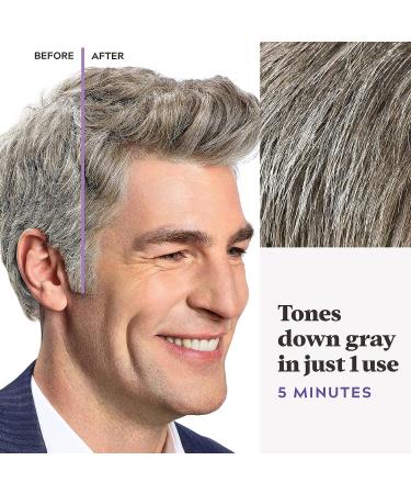 Just For Men Touch of Gray Hair Color Kit - Light Brown T-25 | Easy Application with Comb Applicator | Achieve a Salt and Pepper Look | 1 Pack - Buy Online on SooperMarket.com