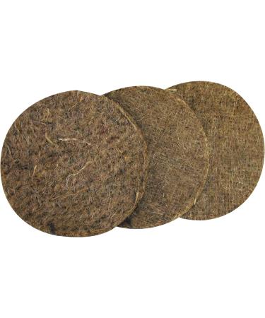 Supa Jute Canary Nesting Felt Size 5-Inch Pack of 10 Natural Fibre Mat That Makes A Warm Cosy And Safe Nest  - Buy Online on SooperMarket.com