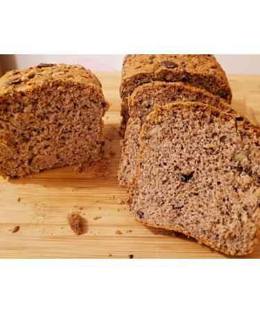 2x Keto Friendly Bread Loaves and 6 wraps Coconut Almond and wholewheat seeded. 1g Net Carbs Per Slice. 2 x 550g loaves - Buy Online on SooperMarket.com