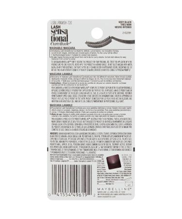 Maybelline Lash Sensational Curvitude Washable Mascara - Brownish Black 0.33 fl. oz. (Pack of 1) - Buy Online on SooperMarket.com