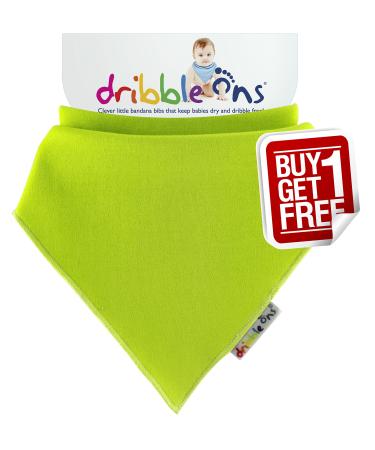 Dribble Ons Bib (0-24 Months) Green