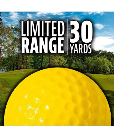 Franklin Sports Official Size Golf Balls - 12 Pack for Indoor/Outdoor Training - Restricted Flight for Backyard Practice - Foam Construction - Buy Online on SooperMarket.com