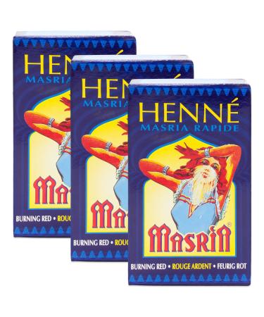 Henna Masria fiery red 3-pack 3 x 90g red 90 g (3-pack)
