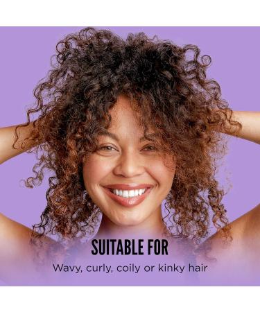 Noughty Wave Hello Curl Defining Conditioner - 97% Natural Sulfate-Free Vegan Formula with Seaweed & Avocado Oil for Curly Hair - 1L - Buy Online on SooperMarket.com
