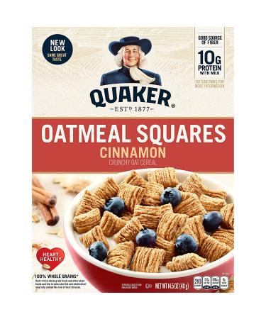 Quaker Oatmeal Squares Brown Sugar & Cinnamon Variety Pack - 3 Pack Cereal - Buy Online on SooperMarket.com