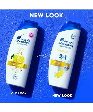 Head & Shoulders Lemon Essential Oil 2-in-1 Shampoo + Conditioner 370ML NEW Version - Buy Online on SooperMarket.com
