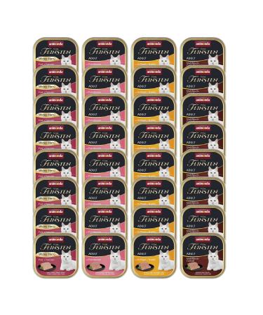 Animonda of the finest adult cat food wet food for adult cats meat variety with poultry 32 x 100 g mix poultry 100 g (32 pack)