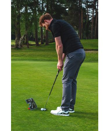 PuttOut Putting Mirror Trainer & Alignment Gate - Red/Gray - Buy Online on SooperMarket.com