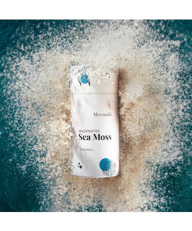 Mecantu Raw Sea Moss (Irish Sea Moss) - Ethically Sourced & Eco-Friendly | Create Healthy Vegan Food Drinks Sea Moss Gel and Sea Moss Powder | 2+ Months Supply (100g) main - Buy Online on SooperMarket.com