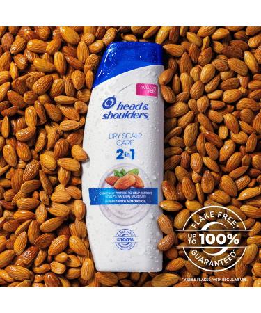 Head and Shoulders Dry Scalp Care with Almond Oil 2-in-1 Anti-Dandruff Shampoo & Conditioner - 13.5 fl oz (Pack of 1) | Paraben-Free - Buy Online on SooperMarket.com
