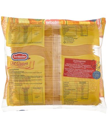 Buy Bernbacher Die Guten Spaghetti 2.5 kg - Premium Italian Pasta for International Shipping - Buy Online on SooperMarket.com