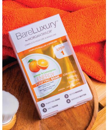 Morgan Taylor - Bare Luxury - Complete Manicure & Pedicure - Orange & Lemongrass - Buy Online on SooperMarket.com
