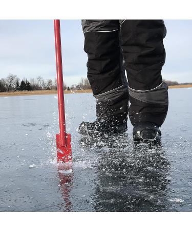 Eskimo CH11 59.5-inch Multi-Faceted Ice Chisel with Triple-Action Chipper Head Design - Buy Online on SooperMarket.com