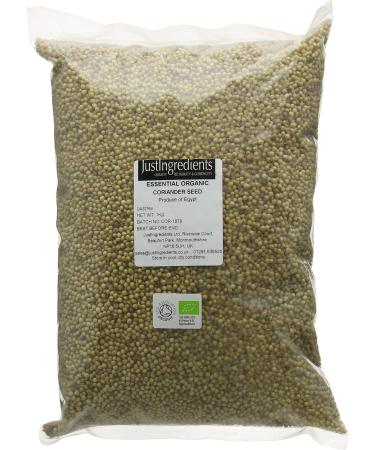 JustIngredients Essentials Organic Coriander Seeds 1 kg